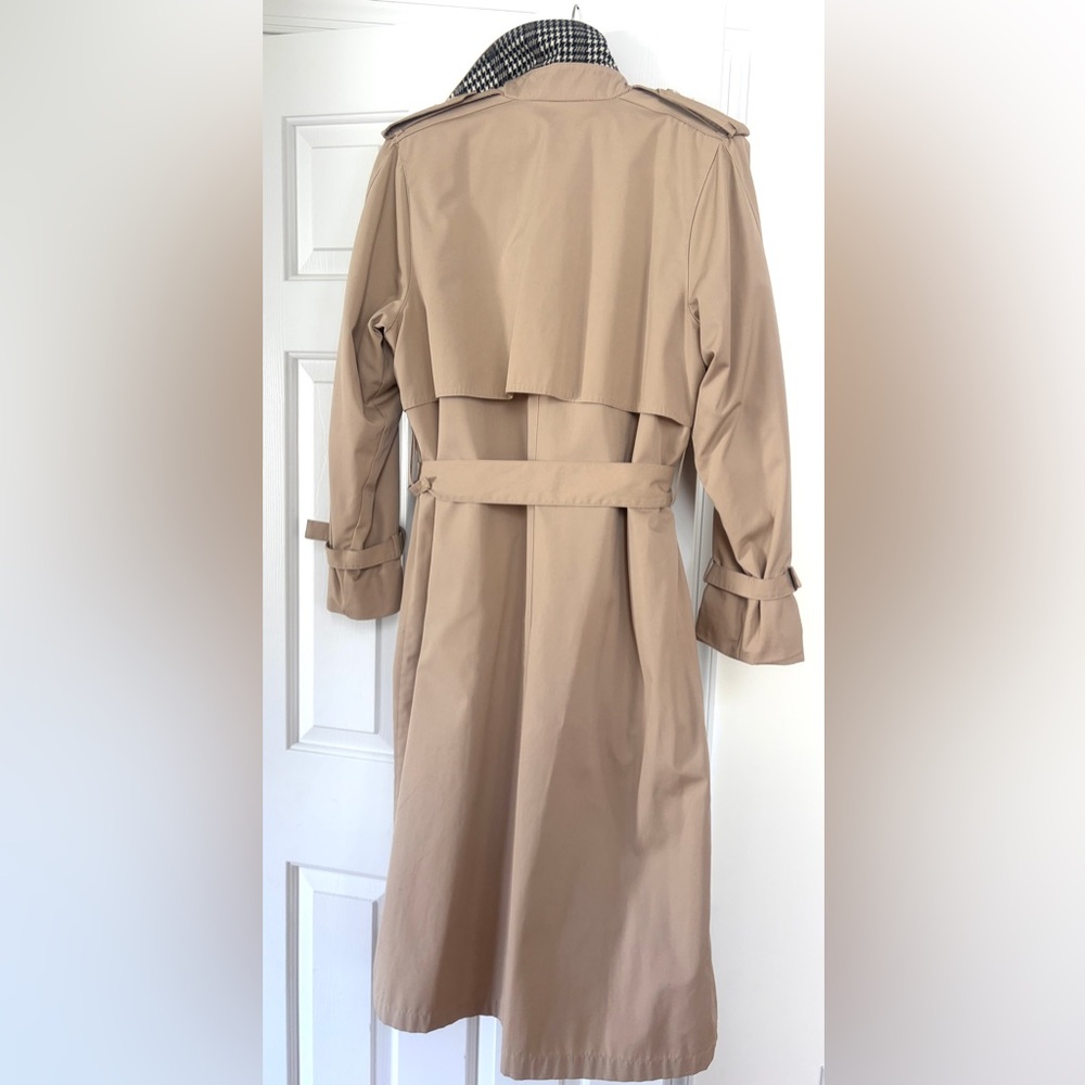 London Fog Khaki Trench Coat - Picture 7 of 7